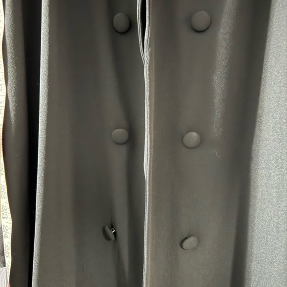 Double breasted open front fully lined long cardigan/ coat dress. - Picture 4 of 8